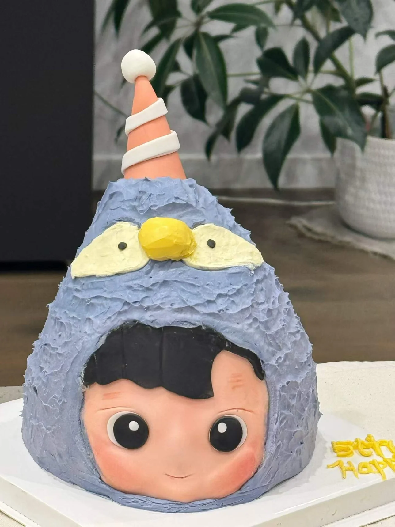 Playful celebration cake