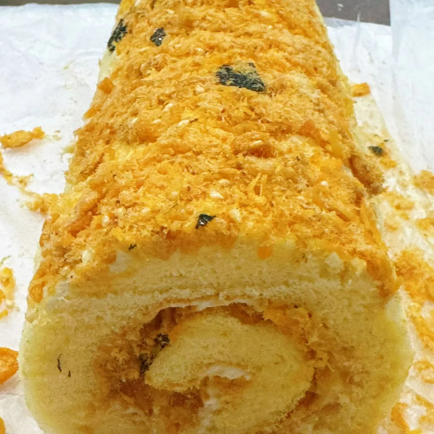 Handmade Swiss roll